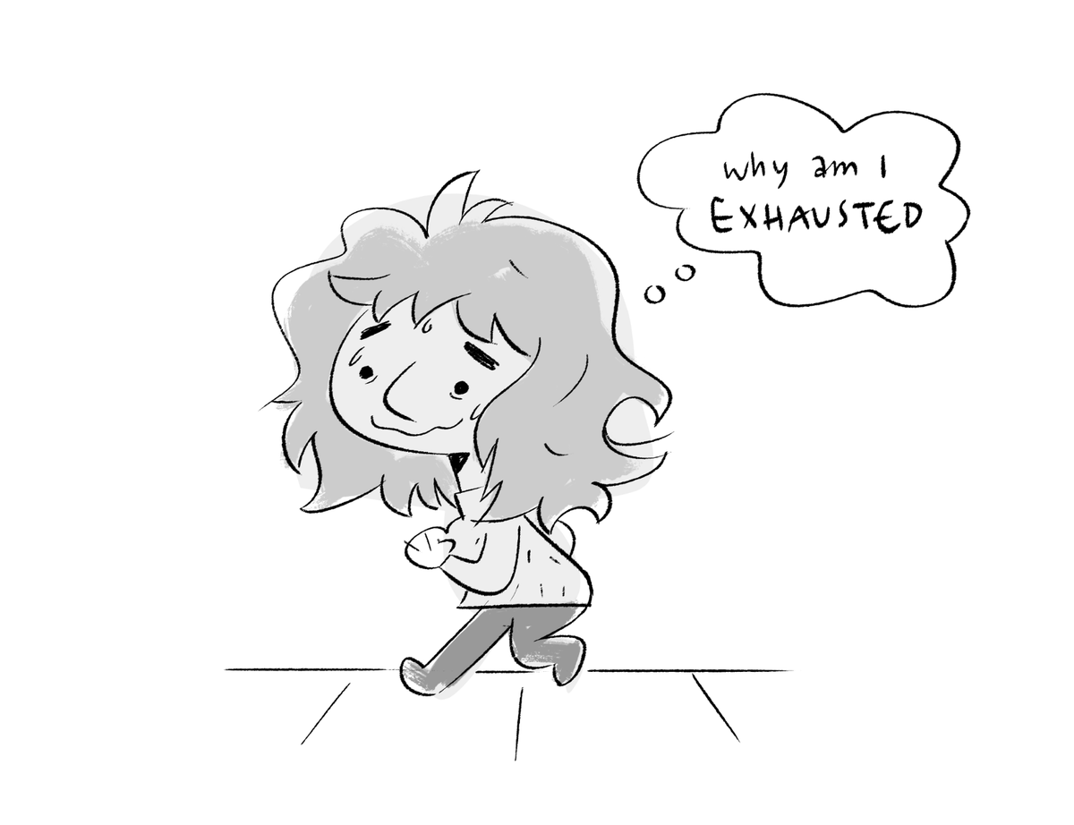cant wait for the future when im in shape and not out of breath after a 45 minute walk 