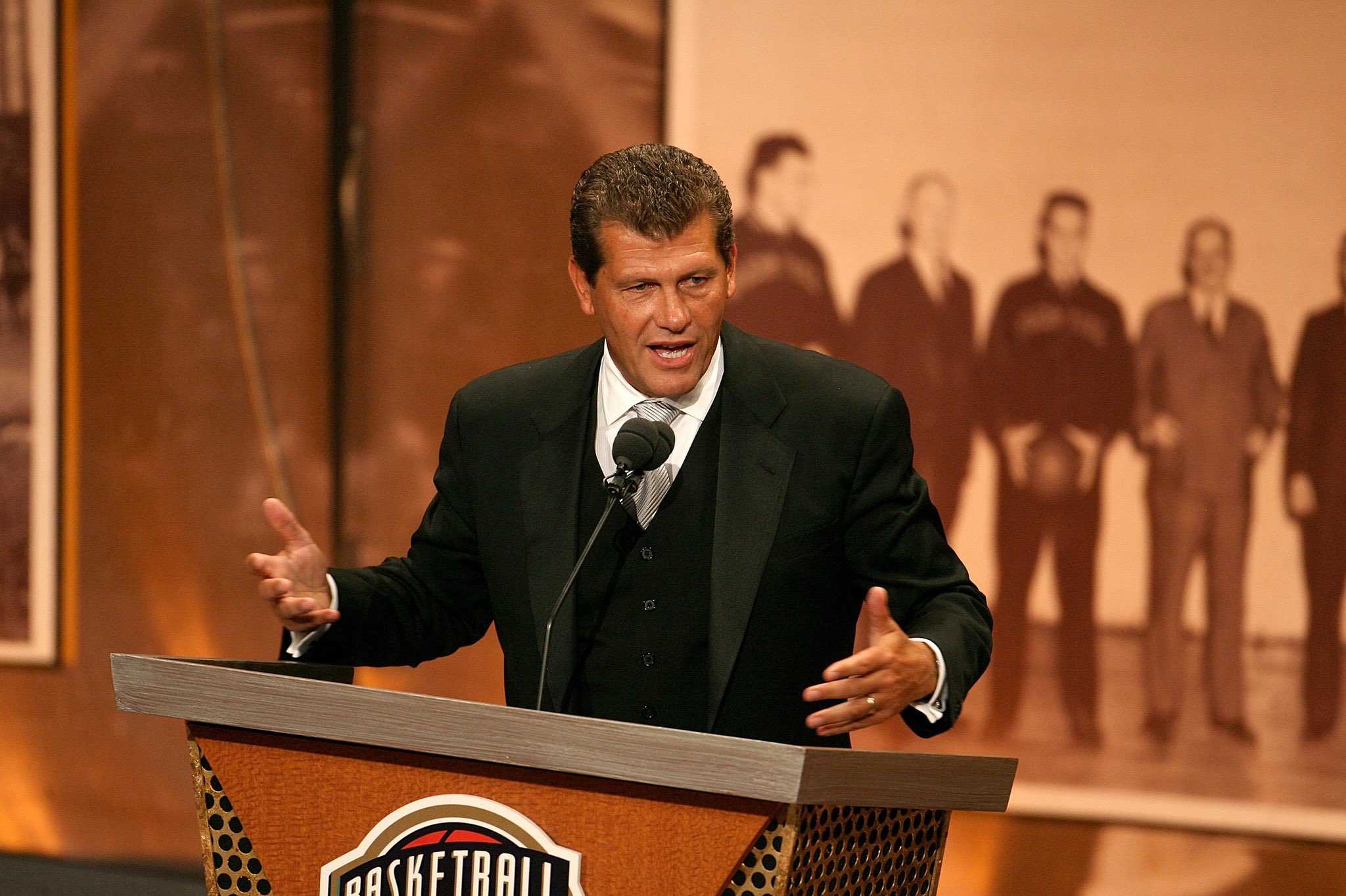 To wish Geno Auriemma a Happy Birthday.    : Scott Cunningham/NBAE via Getty Images 