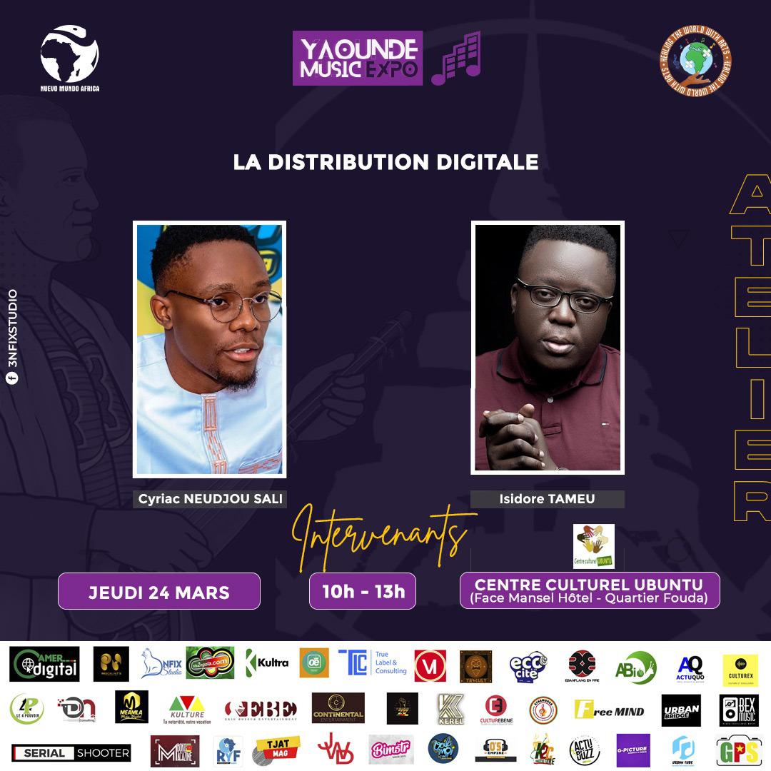 YaoundeFever's tweet photo. YAOUNDE MUSIC EXPO 2022

PROGRAMME DE LA DEUXIÈME JOURNÉE

#YAMEX2022
LIEU : CENTRE CULTUREL UBUNTU - FACE MANSEL HÔTEL - QUARTIER FOUDA

#YAMEX #NuevoMundoAfrica #YaoundeMusicExpo https://t.co/jdZOWZt3zP
