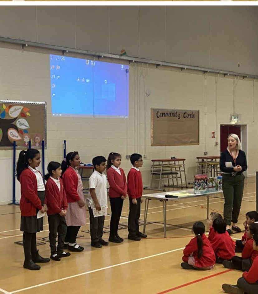 ECOHumberstone1's tweet photo. I am so proud of our ECO Warriors! In assembly today they shared their hard work &amp; vision’s of making our school more environmentally friendly! ♻️🌎 

They have created a fantastic ECO Code which they have spoken about to the whole school! 👏🏻 @EcoSchoolsLCC https://t.co/1uRqBaml6C