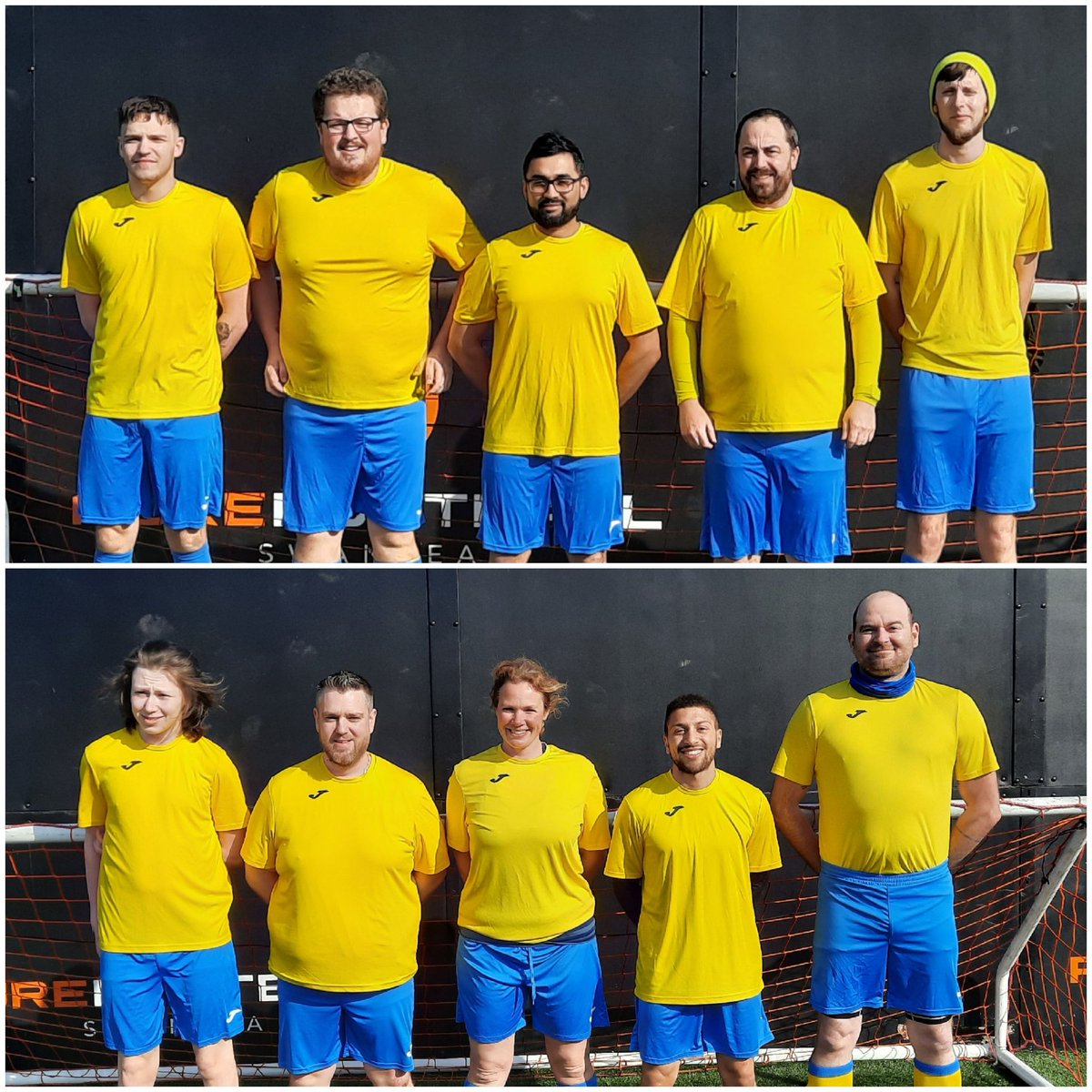 JfGkickabout's tweet photo. Thank you to Mental Health Football in Wales for hosting the tournament today. Well done to both JfG teams. Well done to all involved. A great day in the sunshine.
#jumpersforgoalposts #mhfw #5aside #footballfun #footballfamily https://t.co/XloQp6B1DX