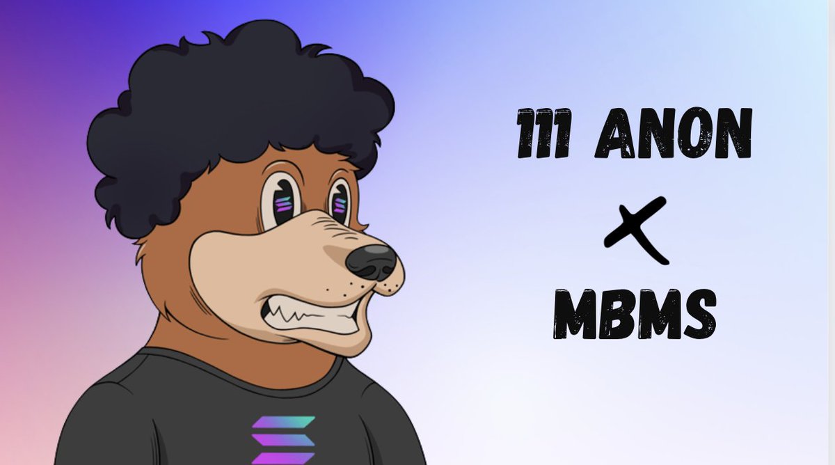 We're happy to announce our FIRST official partnership with @111Anons 🤝

Just getting started...👀