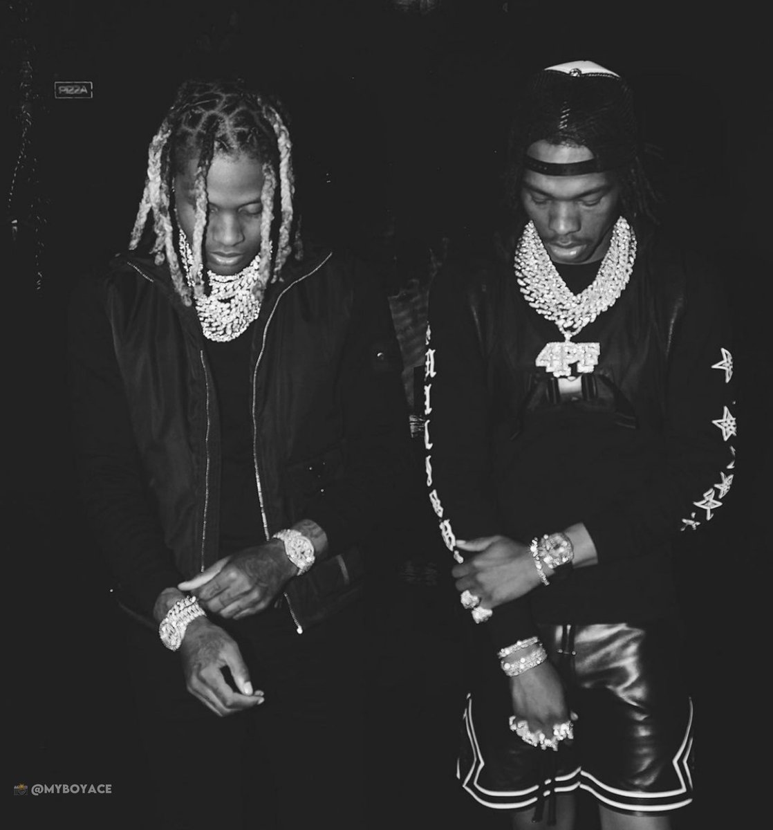 Lil Durk says the Top 3 rappers currently running the rap game with him are Lil Baby, Kodak Black &amp; 21 Savage