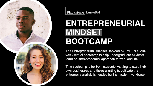 UTCreatives's tweet photo. Creatives, sign-up for EMB, a 4-week (4/6-4/27) virtual bootcamp for students wanting to start their own businesses. Learn how to cultivate skills needed for the modern workforce. EMB is open to all schools in the @BXLaunchPad network. Apply- https://t.co/FVPndKccwq https://t.co/hN8lFY6909
