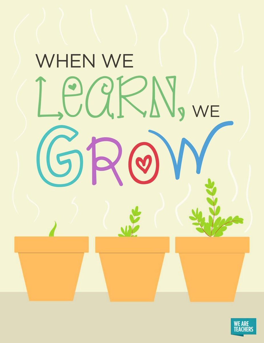 Begin to grow. Spring poster. we grow. learning posters. hope springs poster.