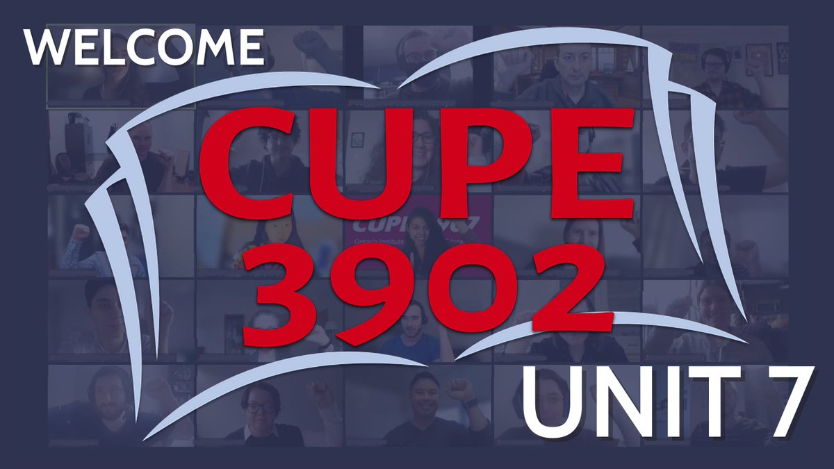 CUPE 3902 tweet media