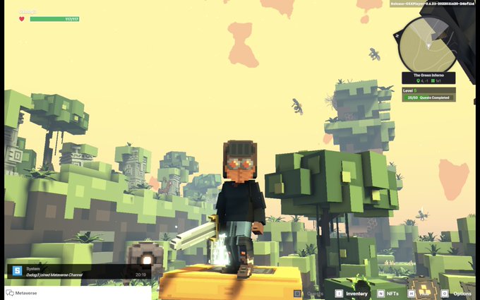 aowmr2's tweet photo. @TheSandboxGame I just participated in the daily #SandboxAlphaS2Contest for a chance to earn up to 1,000 $SAND! Starting March 19 - Gather the equipment. Check out my screenshot below!
👇 #SandboxAlphaS2 https://t.co/PKPsO2ulmM