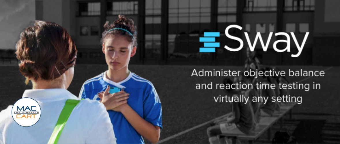 MAC_Alliance's tweet image. NEW: #SwayBalanceSystem Technology Now Included with Every MAC Brain Health Cart Lease - mailchi.mp/macphysicians.…
#MACCart #concussiontesting #concussion #tbi #braininury #brainhealth @SwayMedical
