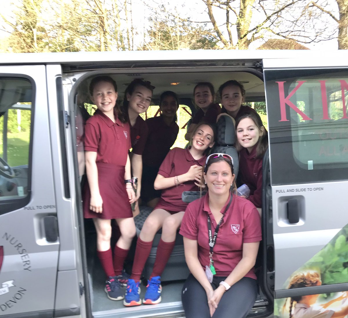 KSPHead's tweet photo. Our first inter school fixture since lockdown. Well done to our U11 @KingPlymouth netball team who played two matches today. Very close exciting play finishing with an overall 6-6 draw. Thank you @MountKellySport for hosting, we had a great time. #CognitaWay #ISASport #teamwork https://t.co/10KKdQZQmH