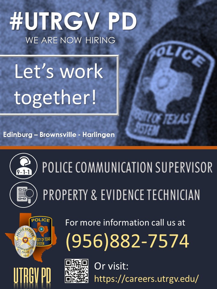 UTRGV PD tweet media