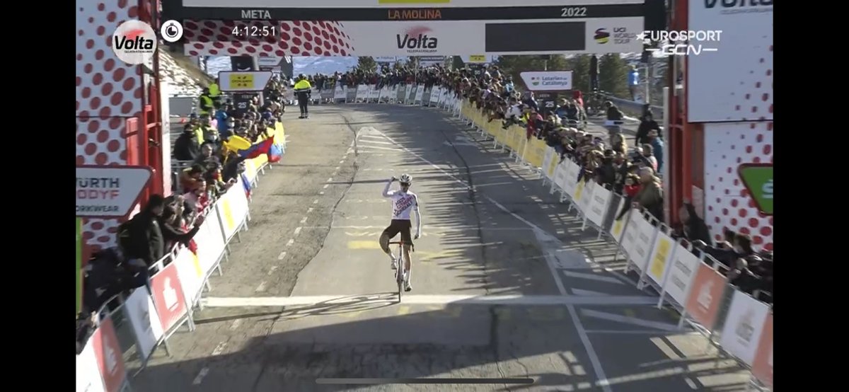 valjacquemet's tweet photo. #VoltaCatalunya101
🥇L’audace voulue par Vincent Lavenu depuis le début de la saison a enfin été au rendez-vous. Ben O’Connor fait coup double sur le Tour de Catalogne : victoire d’étape et maillot de leader. https://t.co/D3fmQlGyOd
