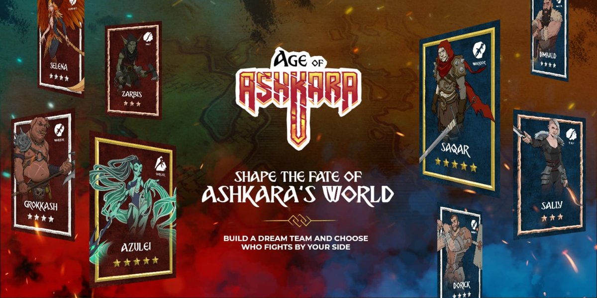 The new website of Age of Ashkara is currently under development and will be released really soon. 

It will blow your mind. Stay tuned. 

🖱️Our current website : ageofashkara.com

🖱️To get whitelisted for our presale : sweepwidget.com/view/50615-81f…

#NFT #P2E #Playtoearn #BSC