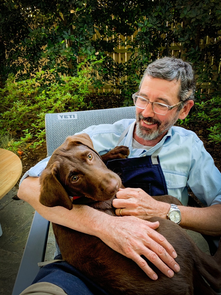 Happy #nationalpuppyday from me and Weller. 🐶⁠ .⁠ .⁠ .⁠ #tuffystone #yeti #weber #tyson #recipe #bbq #pitmaster #barbecue #wellerbourbon