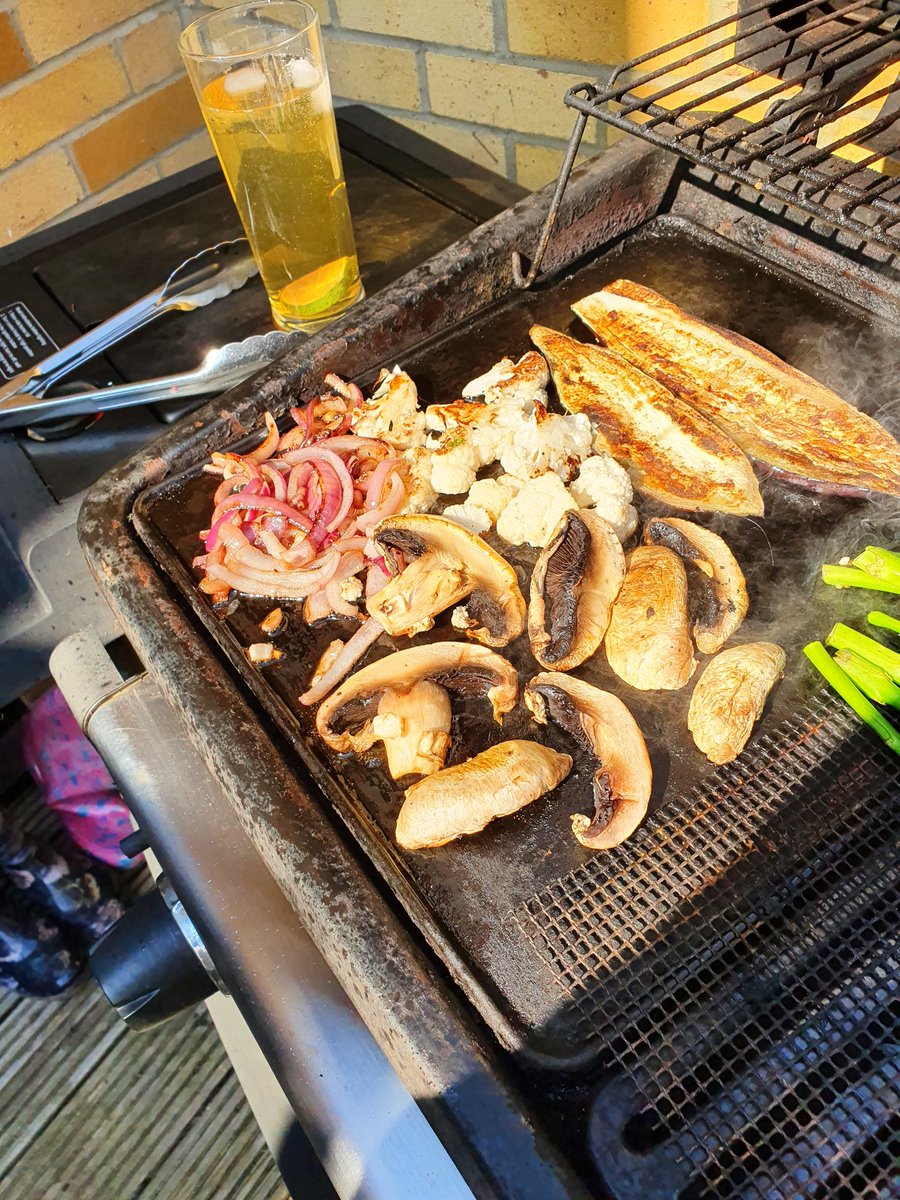 Sun's out , veg bbq , lage scotch and dry  , oz tunes on the stereo..we muddle through..