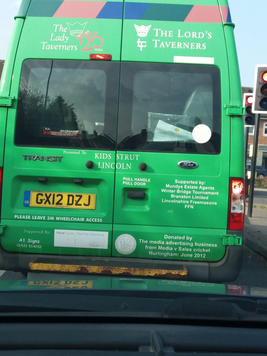 DistillerDad's tweet photo. 👀 Spotted on the road today. 

Supported by @lincsmasonic and friends 👏 

🤝#Freemasonry in the #community https://t.co/QTii971G15