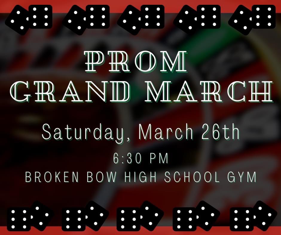 KelsSOlson's tweet photo. Don't forget the BBHS Prom Grand March this Saturday! The public is welcome! @BBHSINDIANSS @KCNIKBBNRadio @kbear923 @BowChamber @darrentobey @Trent_Benjamin @rusty_kluender @jellis312000 https://t.co/VAAMdVmHjD