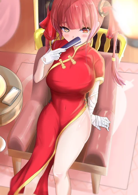 #マリンのお宝 
李紅蘭コスチュームマリン船長!!! 
