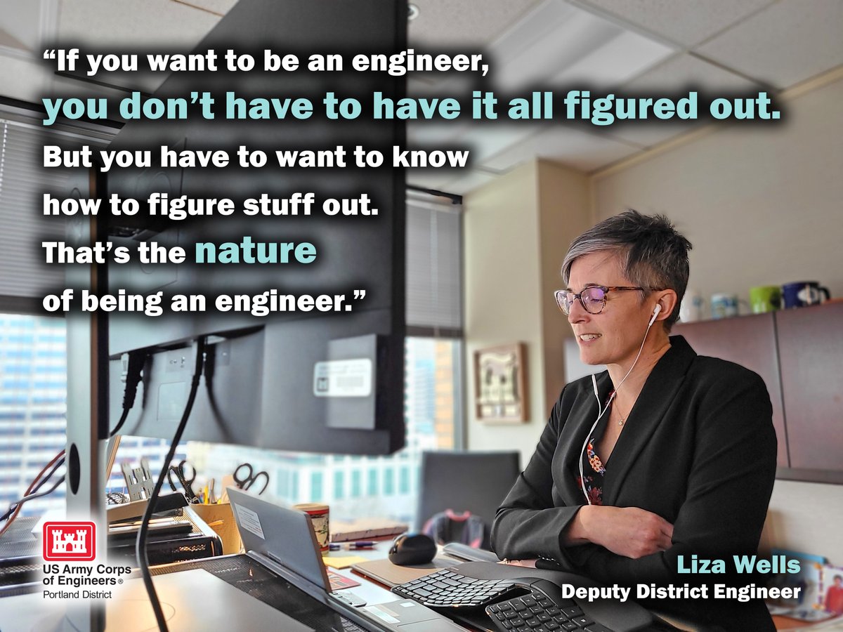 Liza Wells’ is the first woman to serve as our deputy district engineer—the most senior civilian on our team. She along with all of our talented and dedicated women are integral to our #team making history each day. #WomensHistoryMonth #WomenInSTEM