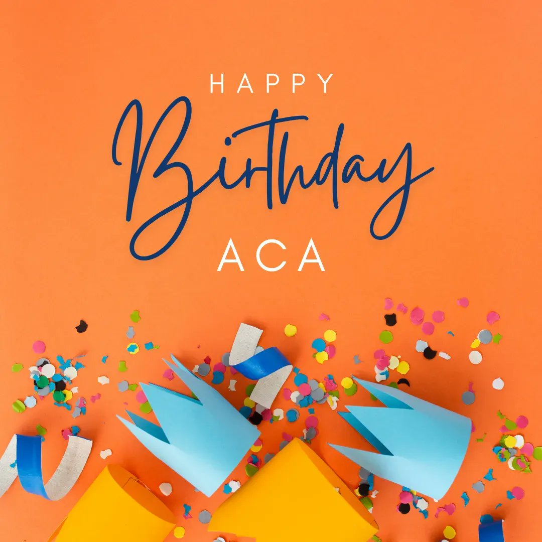 CLTLegAdvocacy's tweet photo. Happy Birthday ACA! Today marks 12 yrs since the Affordable Care Act was signed into law &amp; millions of Americans gained access to health care. So much good has come from the law: no more pre-existing condition exclusions, free preventive care, and a decrease in uninsured rates! https://t.co/dX2BXnctrU