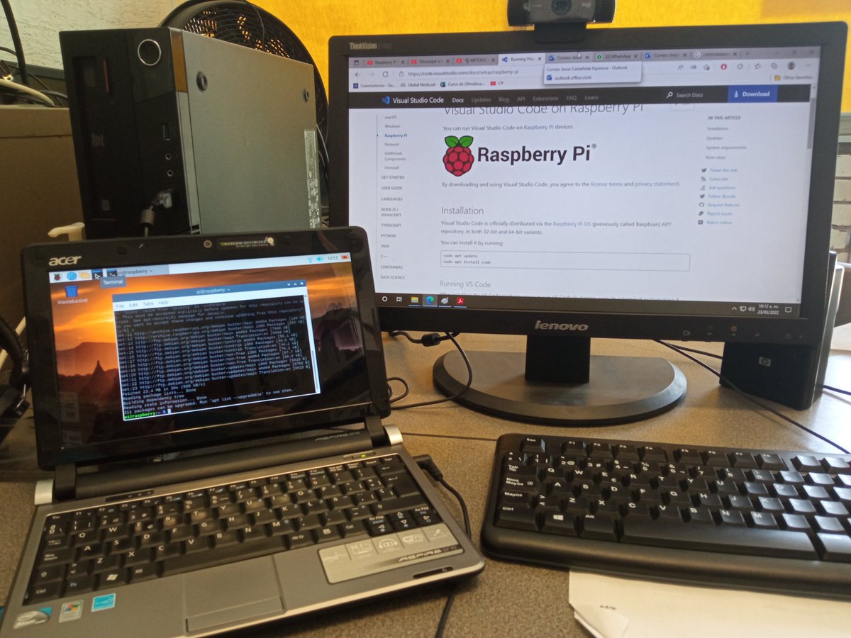 jesuscast91's tweet photo. Recuperando una notebook usando Raspberry Pi Desktop.

#raspberry https://t.co/Ha5oSxWjzn