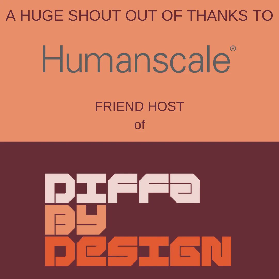 Thank you @humanscale! We could not support the organizations that need us most without generous companies such as yours. To purchase tickets, visit buff.ly/3KfeaYM. #DIFFAbyDesign #Homelessness #FoodScarcity #Fundraiser #MentalHealth #AIDS #Design #Architecture