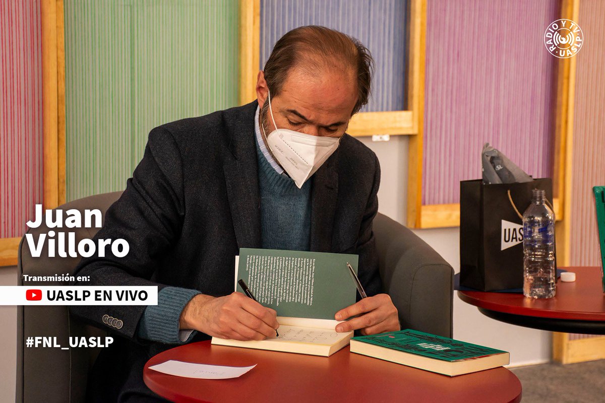 LibreriaUASLP's tweet photo. 🔴Revive la presentación de @JuanVilloro56 presentó su libro "La tierra de la gran promesa" en la Feria Nacional del Libro de la UASLP.📚
Si te lo perdiste 📲 https://t.co/FtBDAcmmSe
#RadioTVUASLP #46FNLUASLP https://t.co/8knpuwDMQn