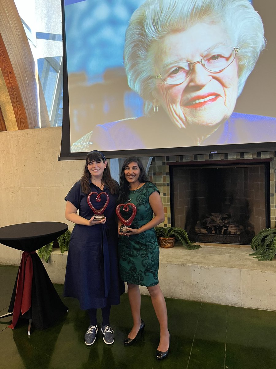 UCSD Palliative Care (@ucsdpalliative) on Twitter photo And an extra shout-out to our faculty member and <a href="/radychildrens/">Rady Children's Hospital-San Diego</a> #PedPC specialist, Dr. Ami Doshi on winning the 2021 Doris Howell Award!
We know Dr. Howell would be immensely proud of these two women leaders blazing the way!
#hapc #palliative #palliativecare And an extra shout-out to our faculty member and <a href="/radychildrens/">Rady Children's Hospital-San Diego</a> #PedPC specialist, Dr. Ami Doshi on winning the 2021 Doris Howell Award!
We know Dr. Howell would be immensely proud of these two women leaders blazing the way!
#hapc #palliative #palliativecare