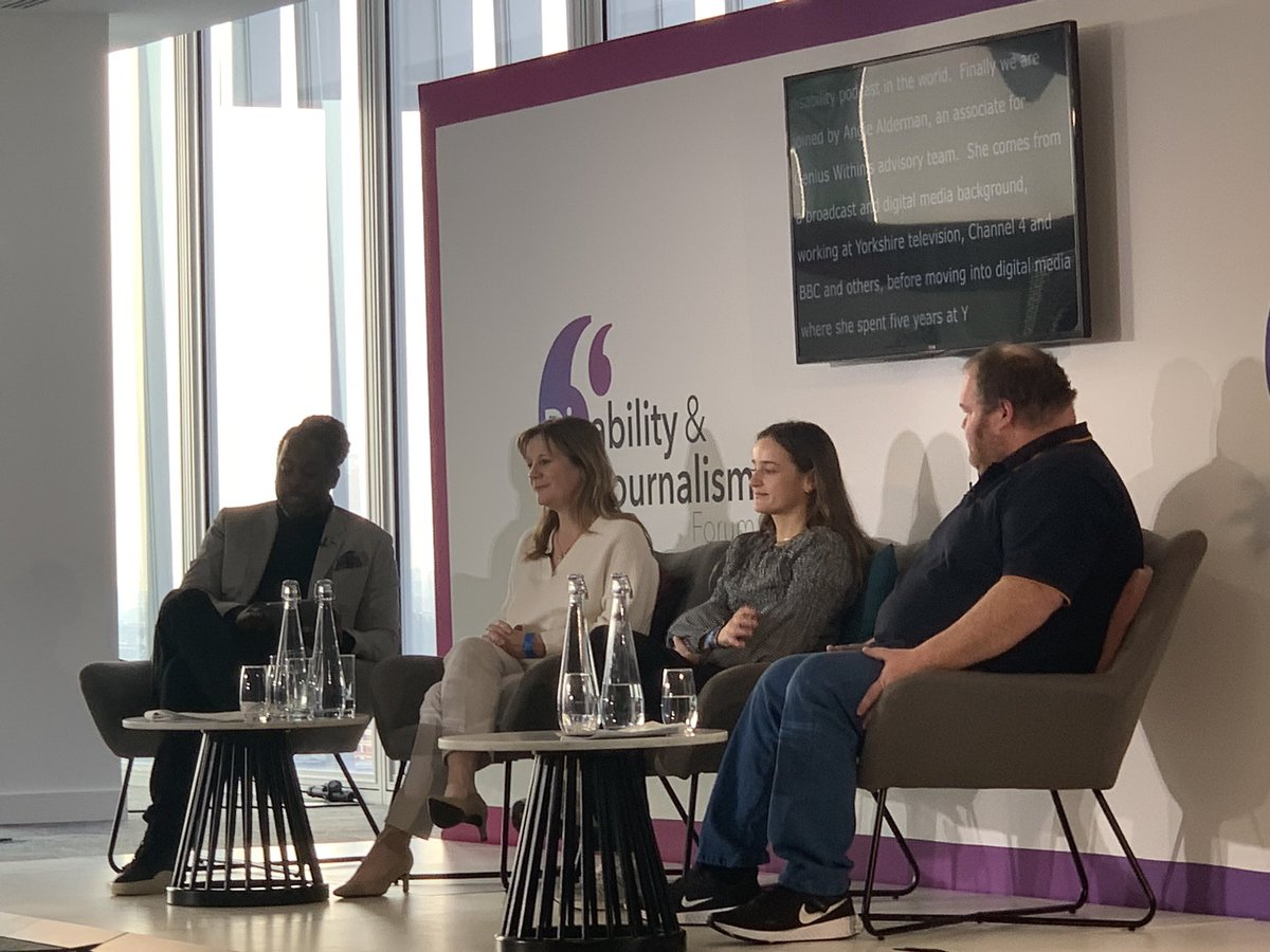 DisJournoForum's tweet photo. We’re celebrating Neurodiversity Celebration Week with a special panel on neurodiversity in the newsroom @simonsansome1 @jo_crawford @mandarinegale
#DisabilityJournalismForum https://t.co/vSvmLEvQWk