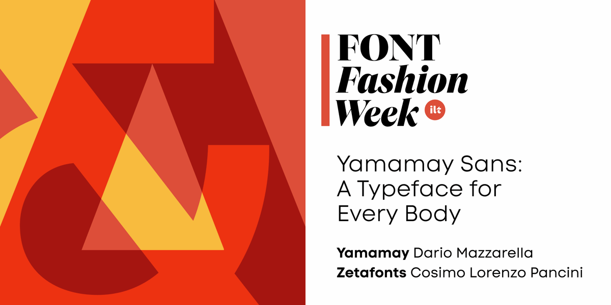Join us to see how <a href="/Zetafonts/">Zetafonts Foundry</a> from Florence, Italy, used a comfortable typographic style to translate in a font the inclusive, intimate and body positive language of fashion brand, Yamamay. 

eventbrite.com/e/font-fashion…