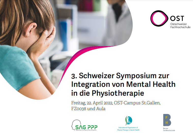 MATrippo's tweet photo. Don't miss: 
3. Symposium Physiotherapie &amp; Mental Health
Freitag, 22. April 2022, St. Gallen
Programm:
- 4 Keynote Speakers
- 1 Roundtable
- 5 Workshops
Info: https://t.co/XyrbC9bRUW
#mentalhealth #physiotherapie @RogerHilfiker @DavyVancampfort @HeinerBaur @StefSchmidPhD https://t.co/54q6XDnC1H