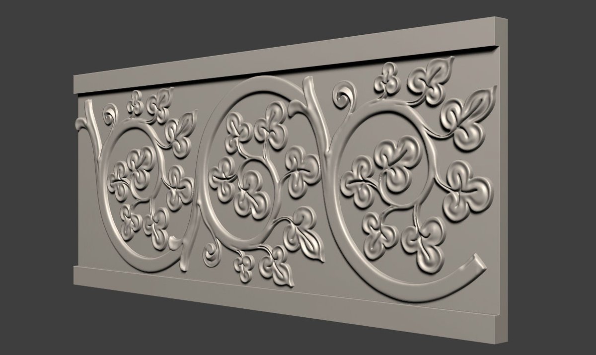 JohnGPurcell's tweet photo. When putting together his Handbook of Ornament over a century ago, it’s unlikely Franz Meyer foresaw we’d be creating a digital 3D model of the undulated band 6 in plate 94.

#architecture #design #architect #architecturelovers #interiordesign #plastercasting #plaster https://t.co/PznHZQJcro