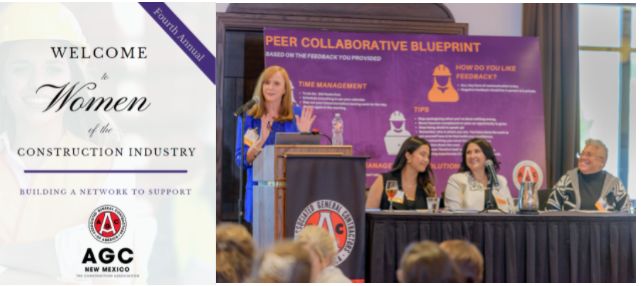AGC New Mexico is proud to share that our FOURTH ANNUAL Women of the Construction Industry event was another large success. The event recognized the women in our industry who ensure the profitability of our member companies.  

EVENT PHOTOS HERE:
lnkd.in/gUUMK7SC