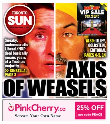 WeAreCanProud's tweet photo. Justin Trudeau really doesn't want you to see this cover. Share it far and wide! https://t.co/0ETyMKSQU8