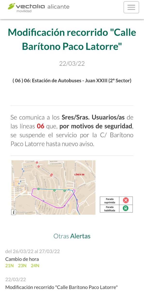 NatxoBellido's tweet photo. El @alicanteayto debe mantener estas lineas 6 y 11, garantizando la seguridad de los trabajadores del bus urbano y poniendo freno a las actitudes incívicas. La solución nunca puede ser cortar el servicio en Juan XXIII. Así se lo exigimos @CompromisALC al #BiPPartito de Barcala https://t.co/IvmEqeHqcp