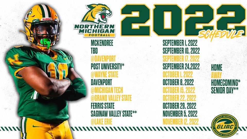 NMU Football tweet media