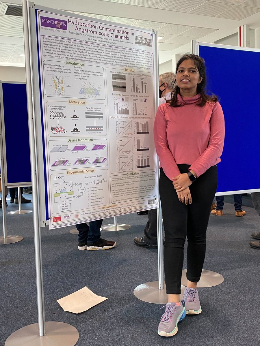 Radha Boya (@radhaboya) on Twitter photo Congratulations from all our #angstrofluidic team to our PhD student <a href="/RavalikaS/">Ravalika Sajja</a> for first prize in department's PGR poster event <a href="/UoMPhysics/">UoM Physics & Astronomy</a> on <a href="/UoMGraphene/">The University of Manchester Graphene</a> research. Well done! Congratulations from all our #angstrofluidic team to our PhD student <a href="/RavalikaS/">Ravalika Sajja</a> for first prize in department's PGR poster event <a href="/UoMPhysics/">UoM Physics & Astronomy</a> on <a href="/UoMGraphene/">The University of Manchester Graphene</a> research. Well done!
