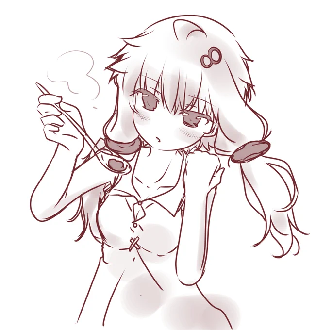 夜食…Zzz… 
