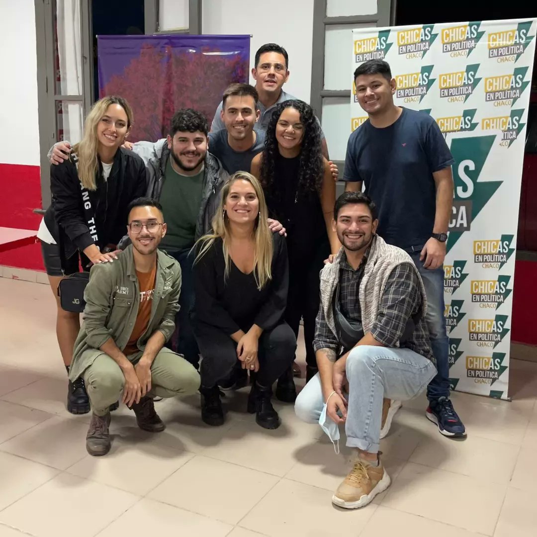 lgchaco's tweet photo. Todo esto nace del trabajo realizado por el liderazgo de @TamaraSilvestr9 y Chicas en Política Chaco, un espacio para mujeres dentro de La Generación 👏🏼 https://t.co/BpaUZs7HG2