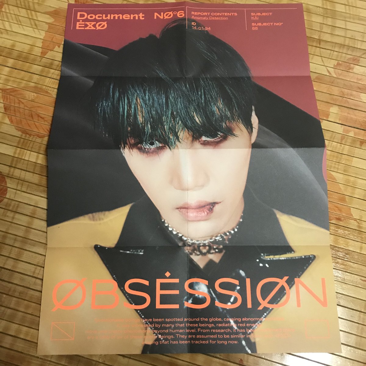 amnesiazkd's tweet photo. HELP RT | WTS 🇲🇾 only
EXO KAI OBSESSION FOLDED POSTER

✅ on-hand &amp; still in good condition
🏷 RM15/ea exc postage
📬 RM8WM RM13EM* (depends area)

1) Obsession ver
2) EXO ver
3) X-EXO ver

dm if interested!
#pasarEXO #pasarEXOmy @pasar_EXO https://t.co/swxUCgOS6l