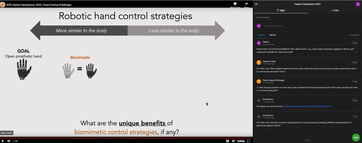 amazing first session at our CCC1: livestream happening now at 2022.hapticssymposium.org