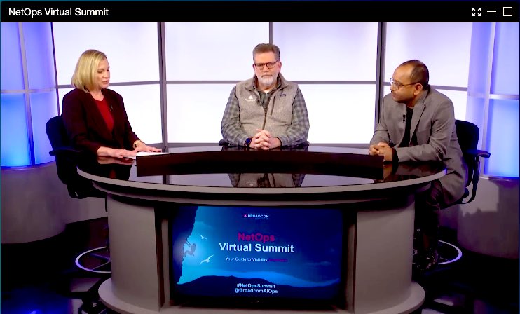 BroadcomAIOps's tweet image. Achieving network visibility anywhere! 
AppNeta and DXNetOps Panel at the #NetOpsSummit: After the acquisition @BroadcomSW is the new industry-leading solution in end-to-end network visibility ! 
@AppNeta  #NetOps #aiops  #observability