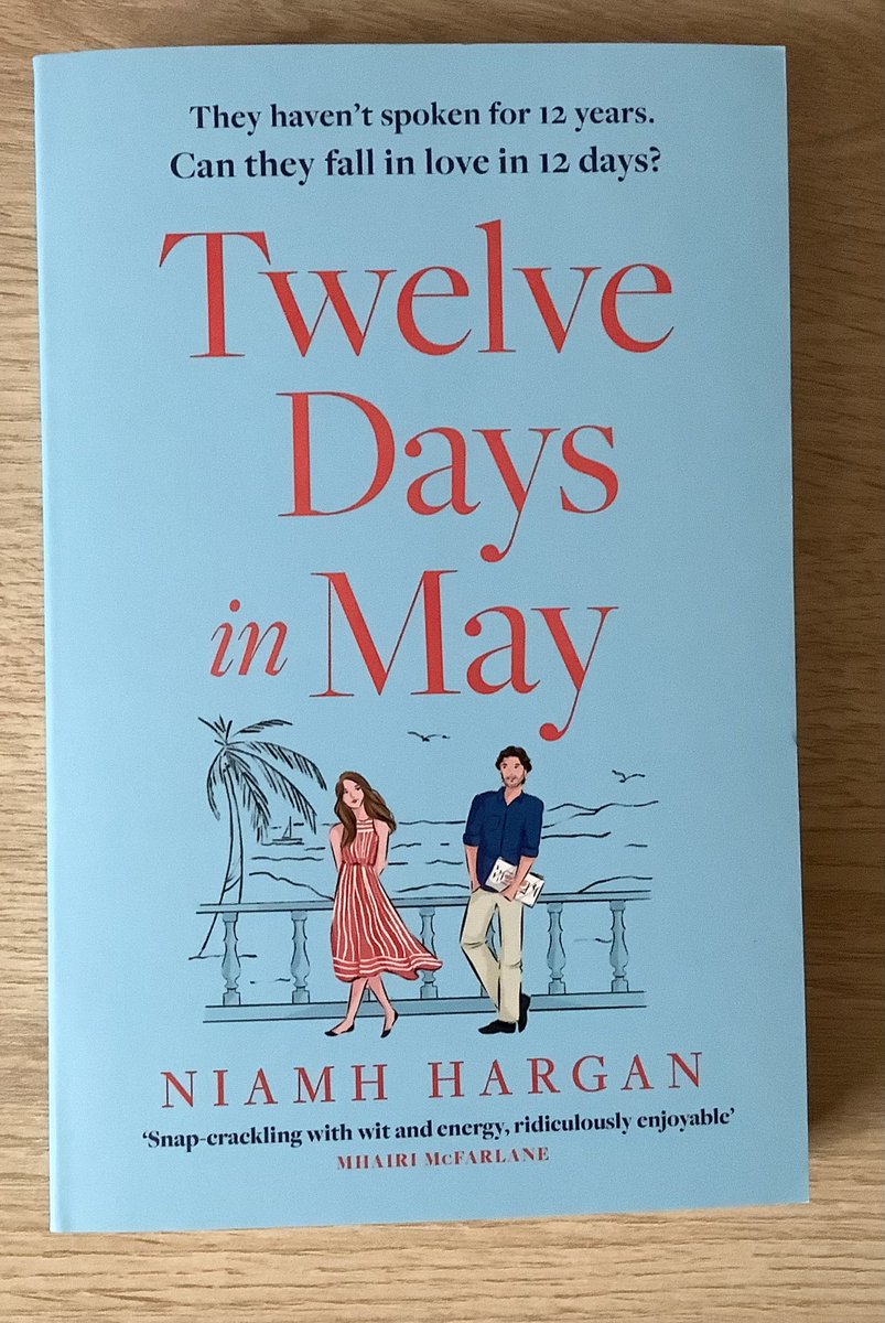 I’m so looking forward to reading and reviewing #TwelveDaysInMay by  ⁦@EveWithAnN⁩ for ⁦@My_Weekly⁩ 
Thank you so much ⁦@HarperCollinsUK⁩ for sending me a copy.
Out on 28th April