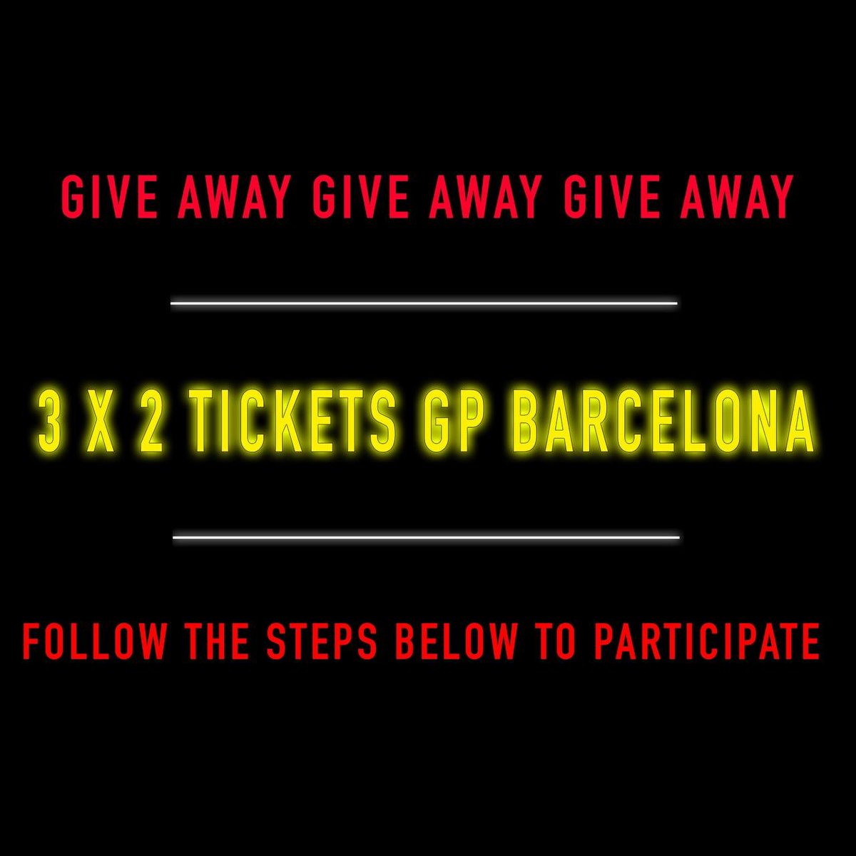 racingsocialnft's tweet photo. RSC is celebrating the start of the season! We are giving away 3x 2 tickets to the GP of Barcelona!

To enter:
1.  Join the discord via our bio
2.  RT and Like this post
3.  Tag your friends and tell us why you want to go

Winners will be picked the 30th or March

#nftgiveaway https://t.co/YftFrioE5O