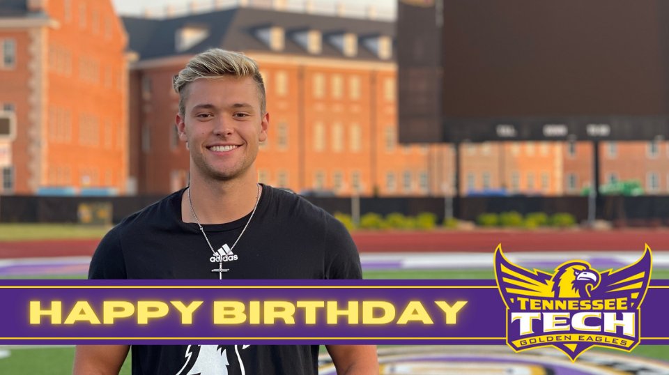 MrsCoach_A's tweet photo. It's your birthday, @benbaugh18! Your @TNTechFootball family hopes you are having a great day! https://t.co/82AZqo8lUY