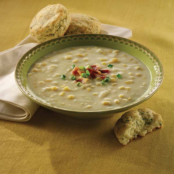 Corn Chowder rest of the day!