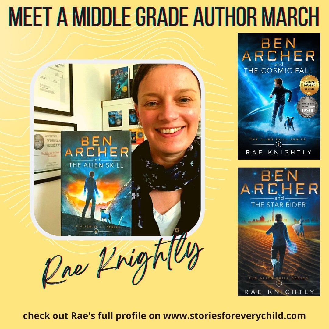 Meet author <a href="/RaeKnightly/">Rae Knightly - MG/YA author</a> in our Middle Grade March profile: tinyurl.com/4hpxt976
#mglit #BookTwitter #middlegradebooks