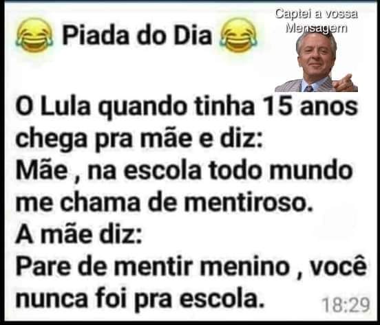 BrCompass's tweet photo. Sempre foi um vagabundo mentiroso. Canalha desgraçado!!

#LulaLadrão 
#MoroTraidor
#GloboLixo 

#Bolsonaro22
#BolsonaroTemRazão
#BolsonaroOrgulhoDoBrasil https://t.co/OFkO20lsMx