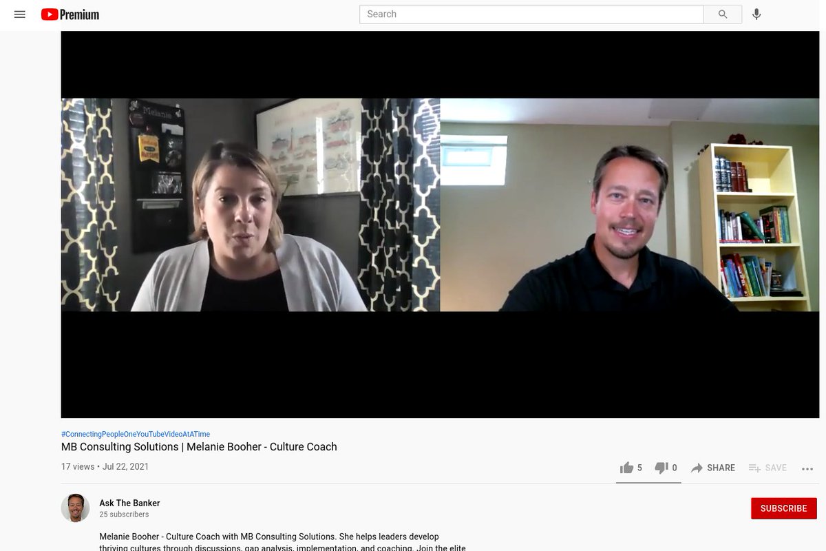 Melanie Booher Interviewed By Ask The Banker (Kevin Menne, MBA)…
VIEW THE INTERVIEW... thrivewithmb.com/melanie-booher…

#askthebanker #banking #cincinnati #nky #northernkentucky #leadershipdevelopment #culture #humanresources #consciousculture #culturematters #thrivewithmb #thriveon