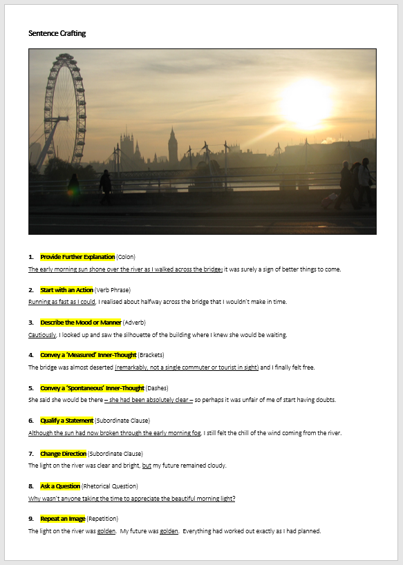 DoWise's tweet photo. Sentence stems for English Language Q5 >> https://t.co/t5F33b0Dba #TeamEnglish https://t.co/PRZD7AxuFD