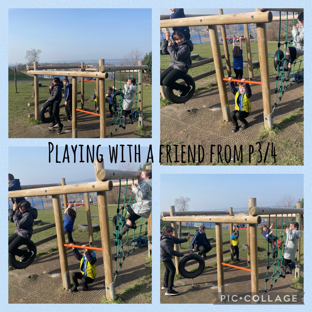MissP_MPSTZ's tweet photo. ✨We had a big day yesterday✨Transition visit to the wonderful @CarrongrangeSch for our brave P7. Whilst the rest choose learning stations and explored the outdoors. Everyone tried something new and I’m exceptionally proud. ☀️🌈 (more details on dojo) #lifelonglearning https://t.co/TNXuCOQIle